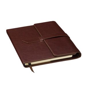 notes skladany brazowy 2