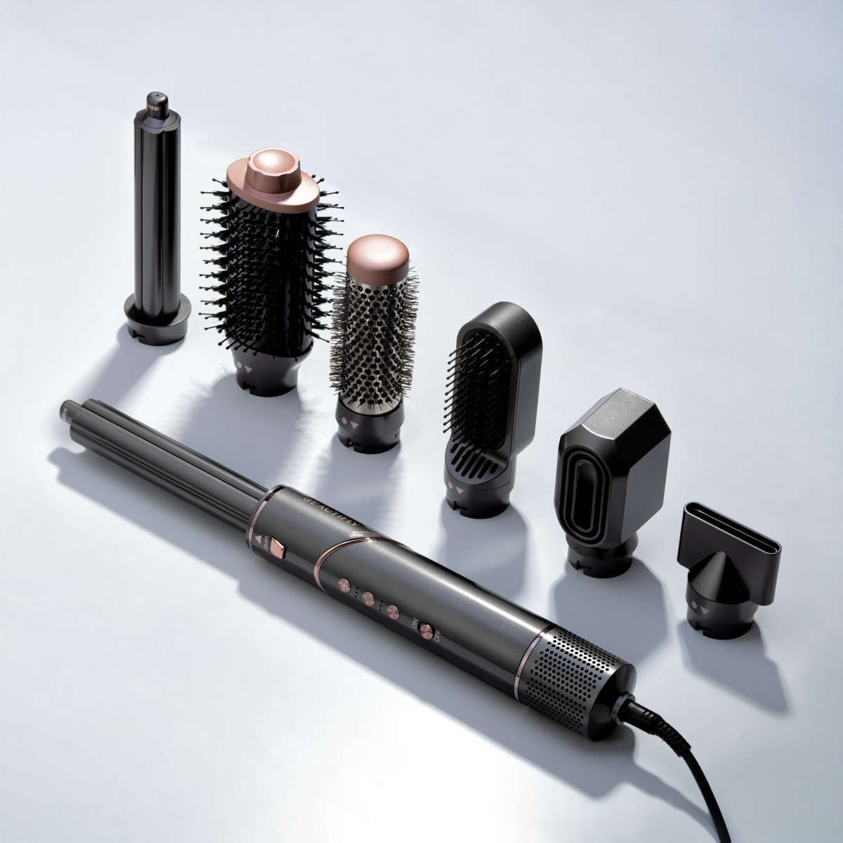 Zdjęcia packshot fotografia produktowa suszarki i prostownice 036